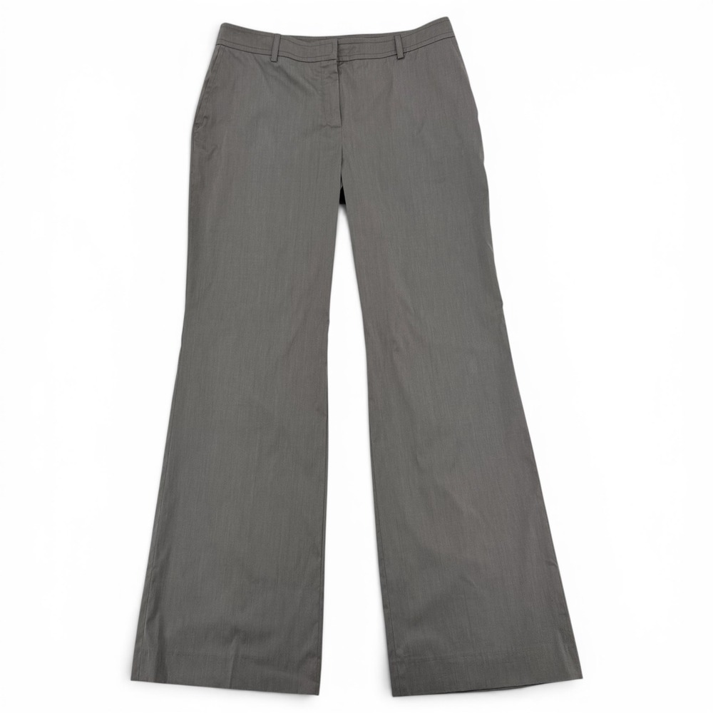 Akris Punto Trousers Women 10 Wide Leg Baumwolle Cotton Excellent